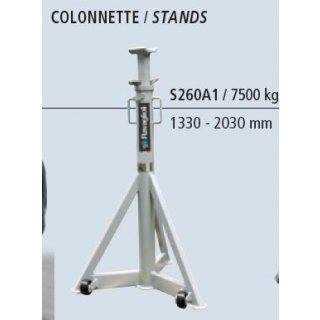 Abstützbock Tragkraft 7.500 kg H=1330/2030 mm, RAVAGLIOLI