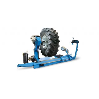 G9156.13EI Reifenmontiermaschiene, Universale Spannvorrichtung 11-56 Max Radbreite L=1300mm Hub, Verschiebung und Drehung des Montagewerkzeug quick fit Doppelte Drehgeschwindigkeit bzw Geschwindigkeit des Schlittens Kabelgesteuerte Steuersäule, RAVA