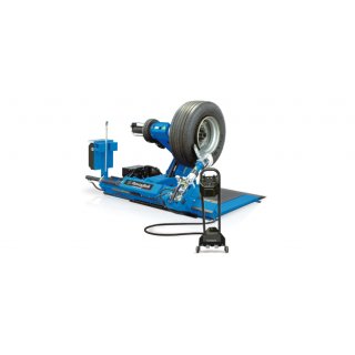 G9256.15 Reifenmontiermaschiene, Universale Spannvorrichtung 11-56 Max Radbreite L=1500mm Montagevorrichtung hebt hydraulisch Spannvorrichtung mit doppelter Drehgeschwindigkeit Doppelte Geschwindigkeit bei hydraulischen Bewegungen Steuereinheit mit Ka