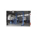 KPH370.70LIKTA Tragfähigkeit 7000 kg Säulenabstand 3128mm Teller D=125mm H=125/180mm Gesamthöhe 5016 (4816 - 4616) mm, RAVAGLIOLI