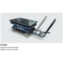 mobiler Hubtisch entferenbare Deichsel: Tragkraft 1000kg, RAVAGLIOLI