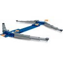 Elektrohydraulische 2-Stempel-Unterflurhebebühnen Tragkraft 3.500 kg - 4 gleichlange, doppelausziehbare Arme, niedriger Armauszug Drehteller D=120mm H=90/125mm, RAVAGLIOLI