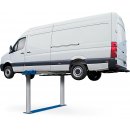 Elektrohydraulische 2-Stempel-Unterflurhebebühnen Tragkraft 5.500kg Universaleinsatz , 2 3-stufige und 2 4-stufige Tragarme Lichte Stempelweite 2.130 mm Drehteller D =120mm H=105/165mm, RAVAGLIOLI