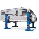 RAV243, Elektromechanische Radgreiferanlage, 7000 kg pro Säule, Satz 6 Säulen in Werkstatthallen Erweiterbar auf 8 Säulen inkl. verstellbare Gabeln VAR240-260/F, RAVAGLIOLI