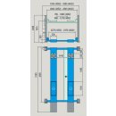 RAV4402,  4-Säulen-Hebebühne,...