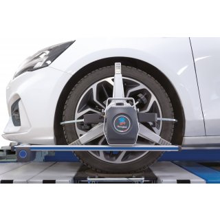 RAVTD2.0WIFI.3 8-CCD-Achmessgerät WI-FI, 2 Paar 3-Punkt-Radklemmen, SW-geführter Messablauf Lieferumfang: Prof-Tablet, Batterieladegerät und USB-Ladevorrichtung 2 Wandpanele Satz Magnethalturung für Tabl