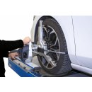 RAVTD2.0WIFI.3 8-CCD-Achmessgerät WI-FI, 2 Paar 3-Punkt-Radklemmen, SW-geführter Messablauf Lieferumfang: Prof-Tablet, Batterieladegerät und USB-Ladevorrichtung 2 Wandpanele Satz Magnethalturung für Tabl