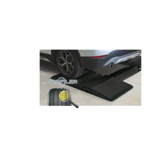 Version für die Annahme , inkl. Auffahrtsrampen, Messplatten (mit Reifenprofilmesssystem), inkl Abfahrrampen,Kabelabdeckungen Bestehend aus: Elektrokasten mit PC für die Verbindung zum Werkstatt-PC Inkl. Auffahrtsrampen, Füllplatten (mit Reifenprofilmesss